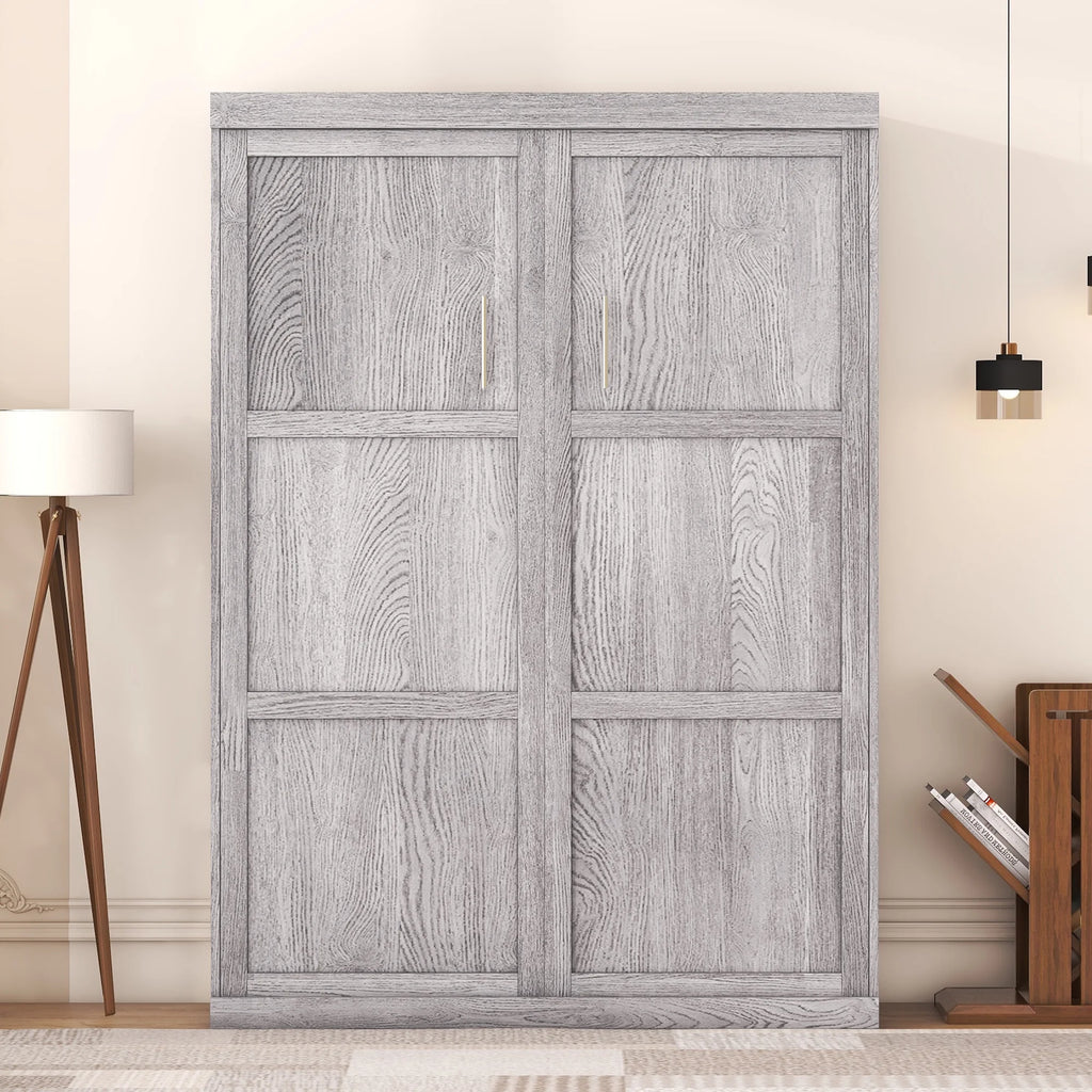 Gray Full Size Murphy Bed R7151