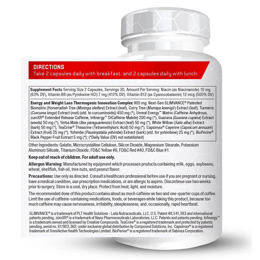 60 Count Thermogenic Fat Burner Supplement W262651
