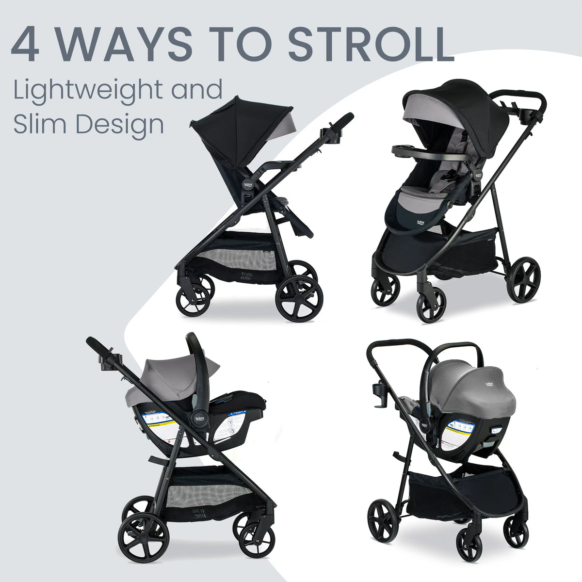 Baby Travel System, Infant Car Seat and Stroller Combo E7908
