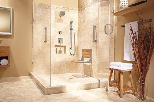 90 Degree Brushed Nickel Shower Only M8675