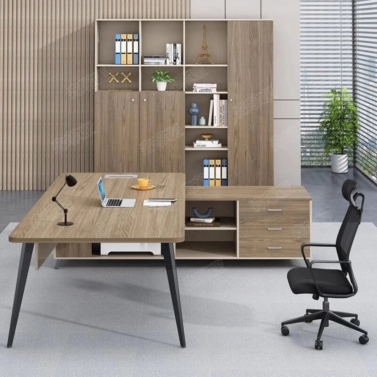 Standing Storage Office Desk A1613