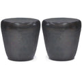 2-Piece Metal Accent Side Table Set F67412