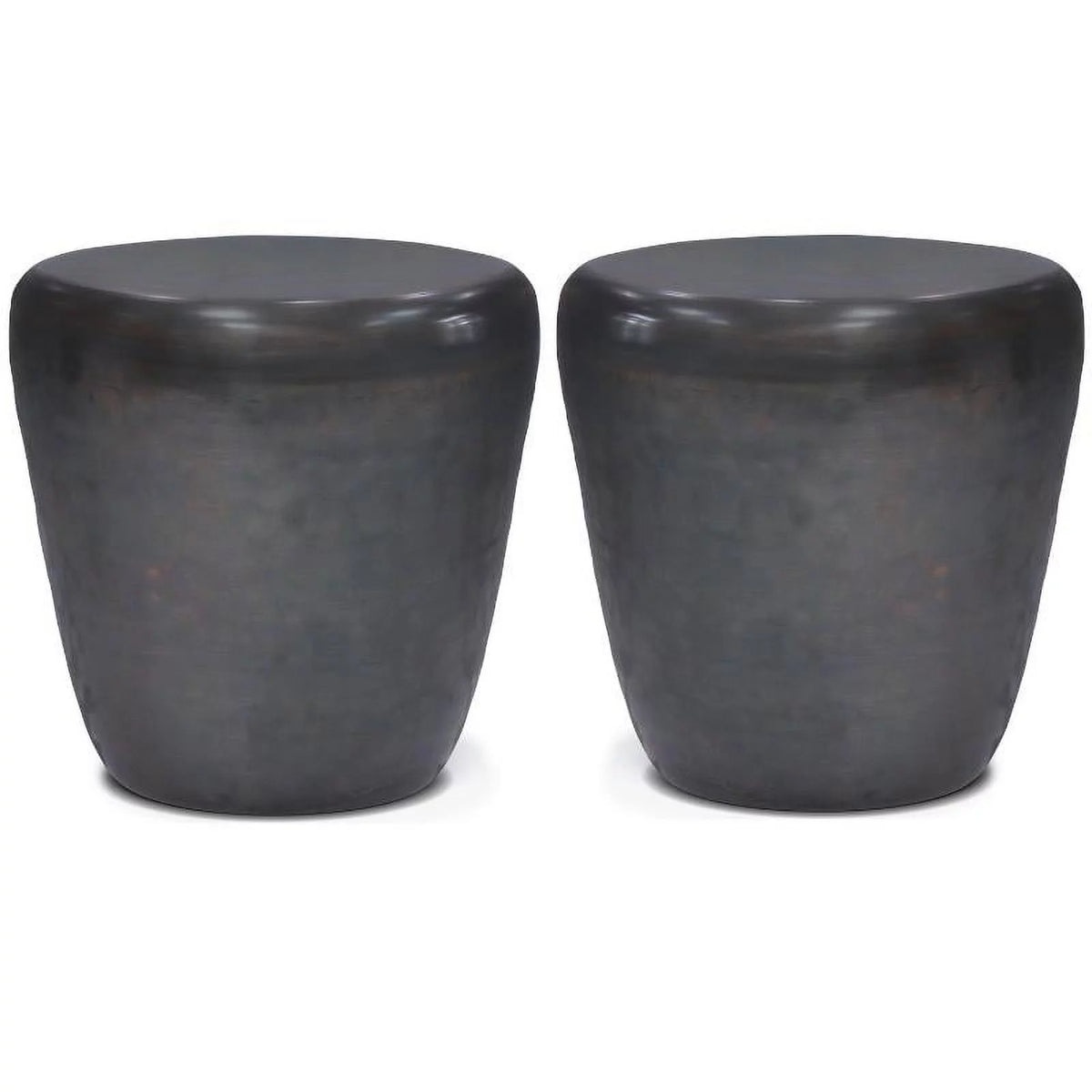2-Piece Metal Accent Side Table Set F67412