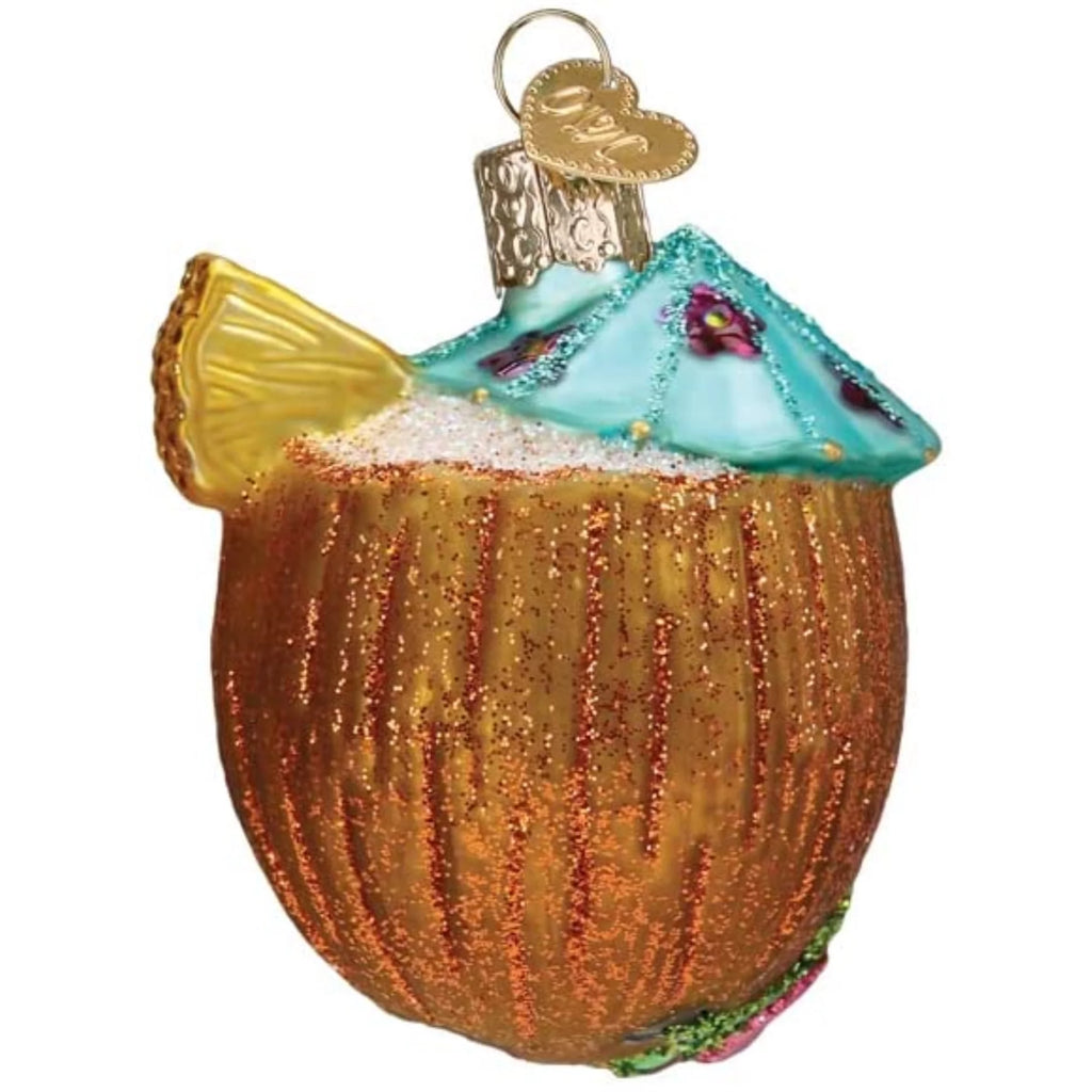 Glass Blown Tree Ornament T162