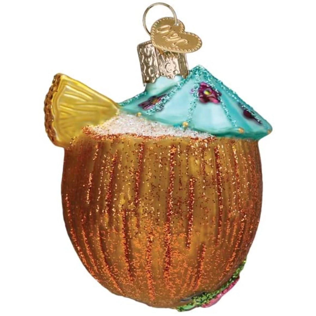 Glass Blown Tree Ornament T162