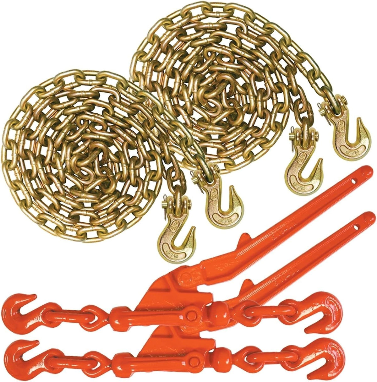Chain and Load Binder Kit Grade 70 5/16 Inch x 20 Foot H750