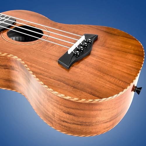 Concert Ukulele 23 Inch KOA Wood with Gig Bag X98761