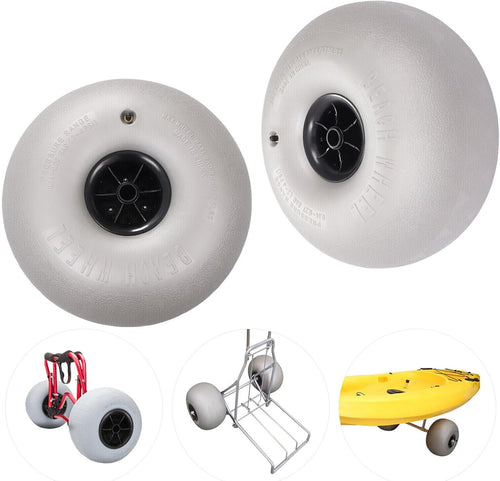 2-Pack Beach Cart Tires with Balloon Wheels W582