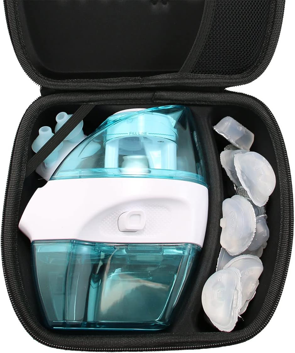 Nasal Irrigation System with 30 SaltPods and Black Travel Case B7716