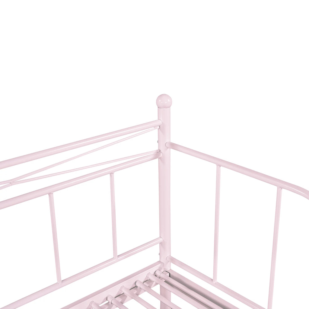 Twin Metal Daybed with Pull-out Trundle W789