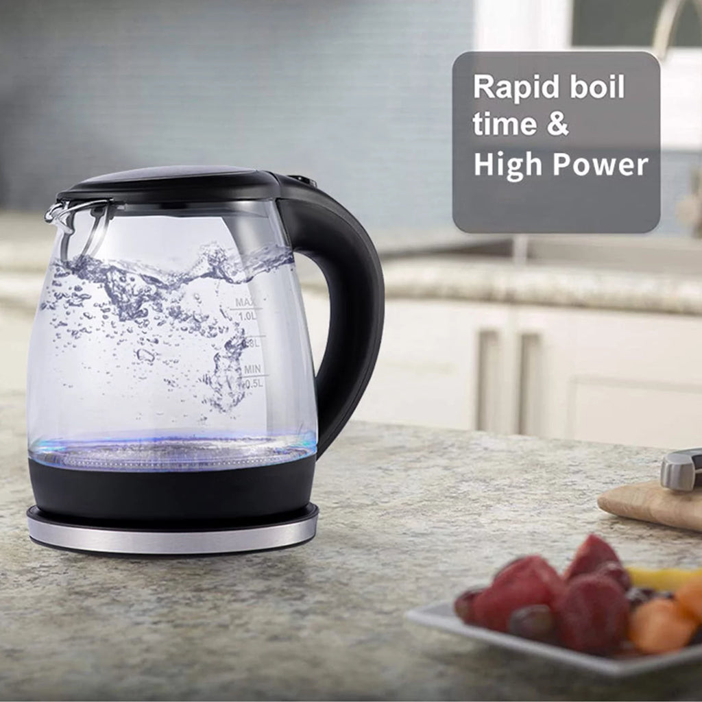 1000W High Borosilicate Glass Electric Kettle C414505