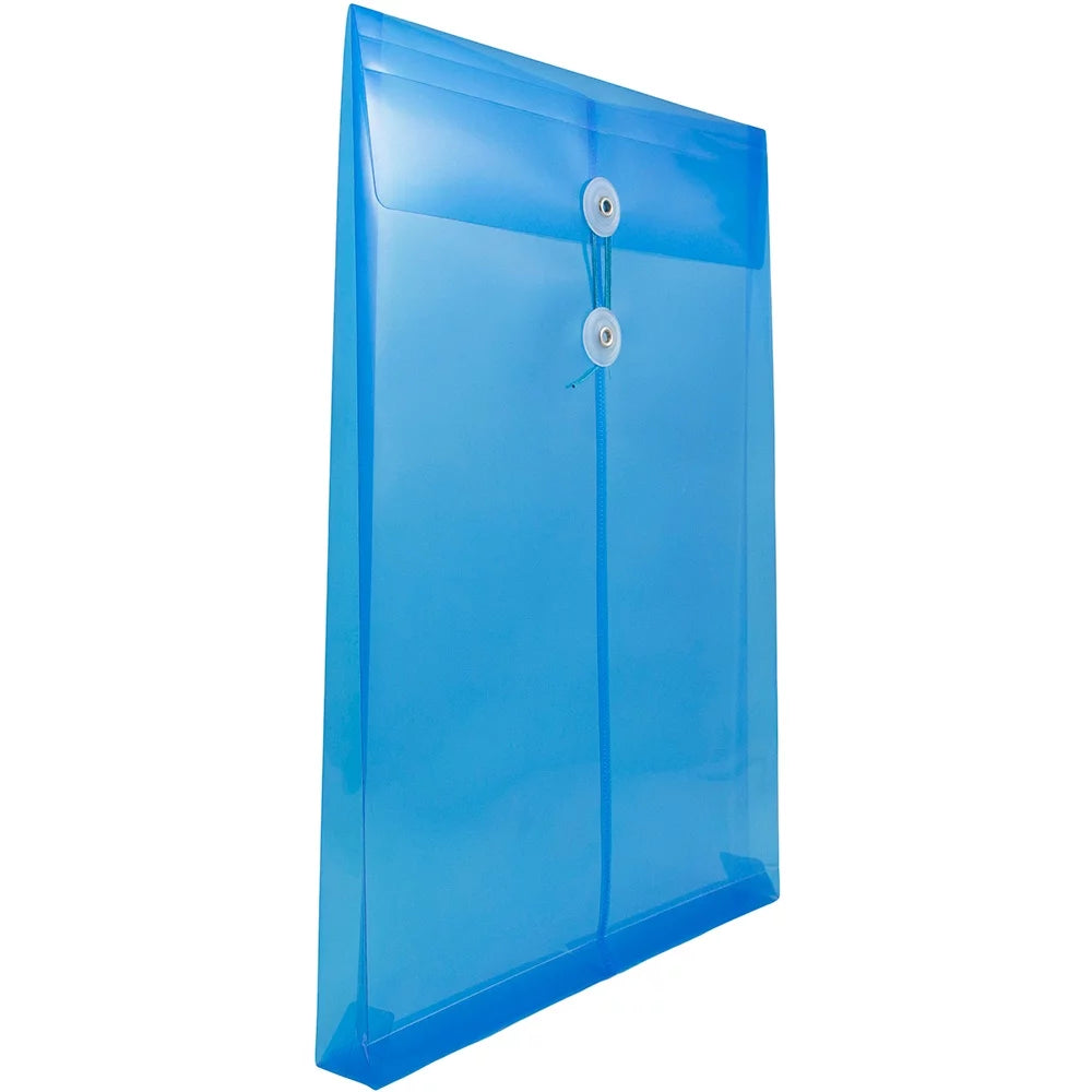 Blue Plastic Envelopes 12/Pack R851652