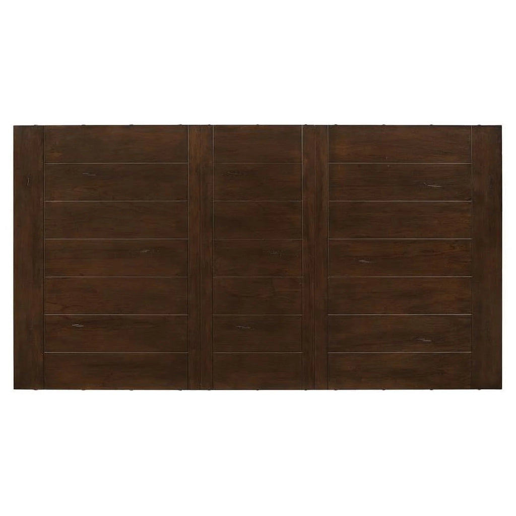 Wood Counter Height Dining Room Table in Dark Brown V3689