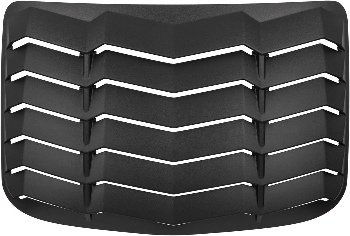 Rear Window Louver ABS Sun Shade Matte Black P8674