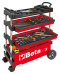 Red Folding Tool Trolley T243758