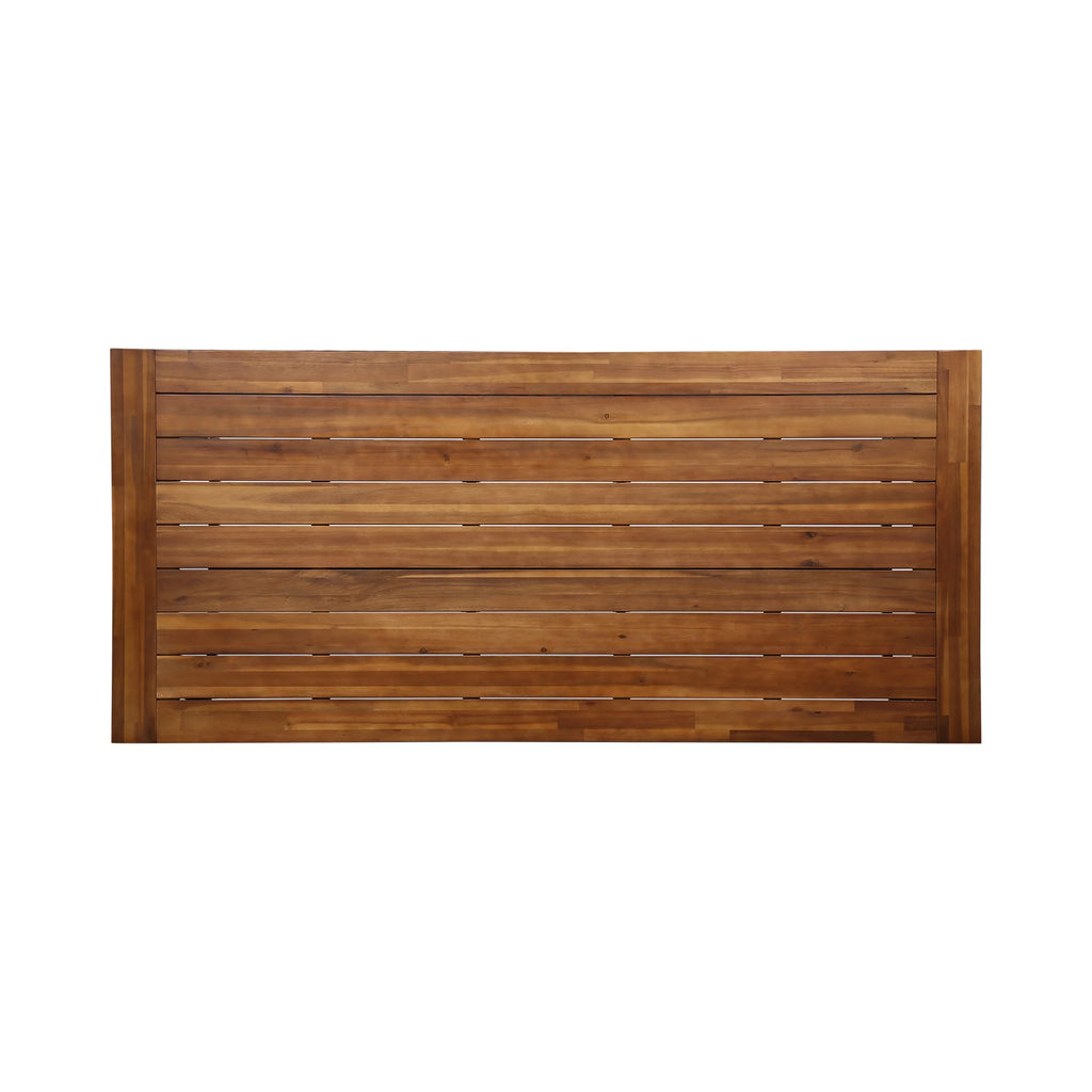 Outdoor Eight-Seater Wooden Dining Table W472093