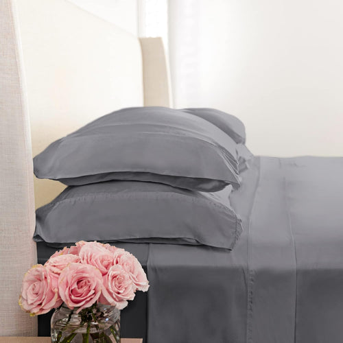 100% Viscose from Bamboo Sateen Weave Sheet Set D810310