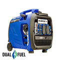 2300 Watt Dual Fuel Inverter Generator with CO Alert F716