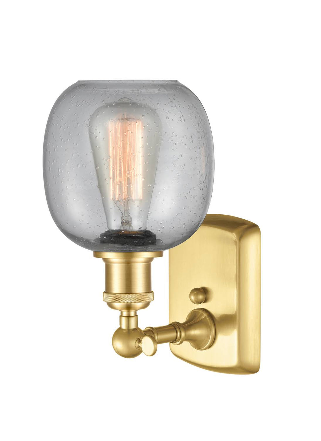 Satin Gold Belfast 1 Light Sconce L529264