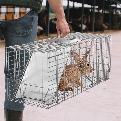 32" X 12.5" X 12" Steel Animal Cage Trap W796261
