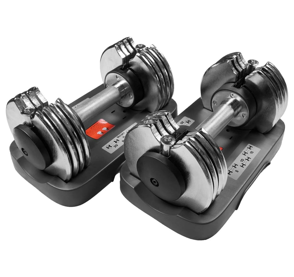 25 lb Adjustable Dumbbell Set S994532