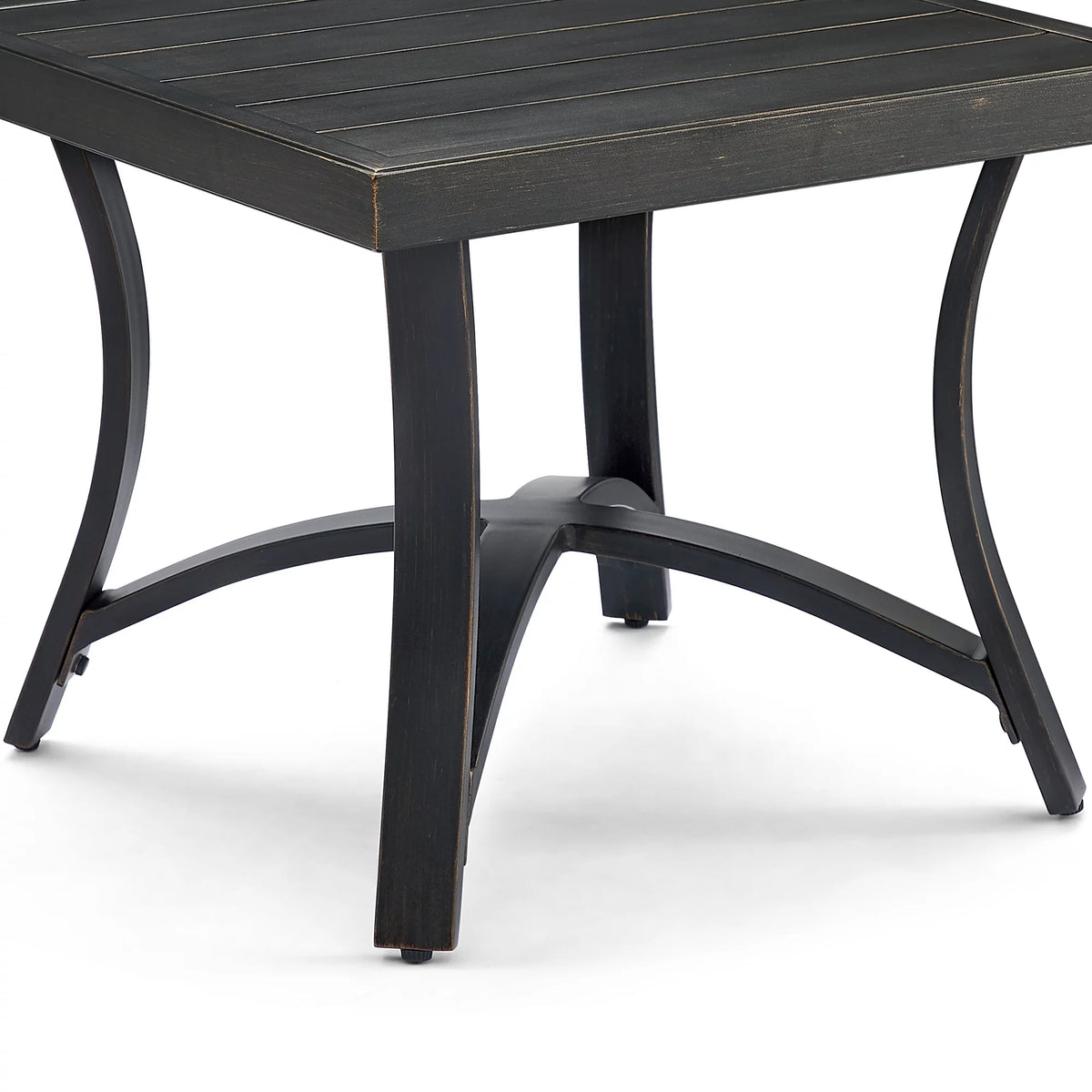 Outdoor Patio Aluminum Square Side Table J83278