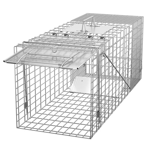 32" X 12.5" X 12" Steel Animal Cage Trap W796261