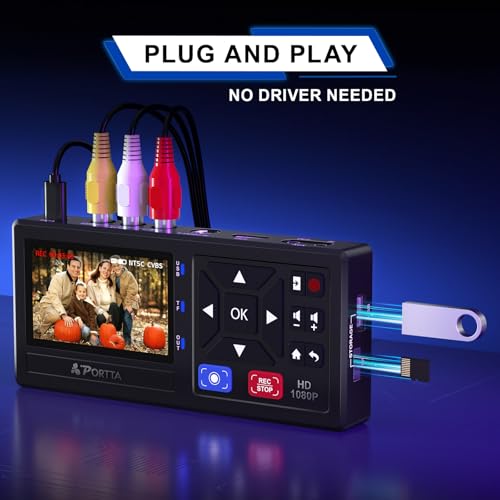 VHS to Digital Converter with Remote Z239224