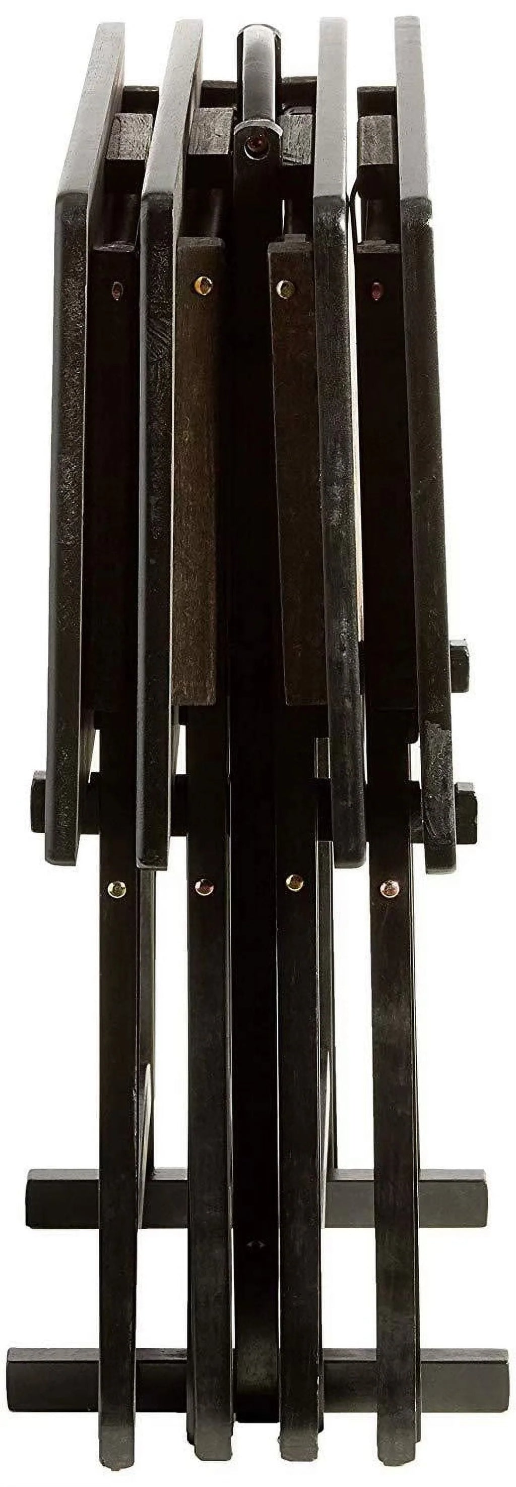Walnut Folding Table Set of 4 J339