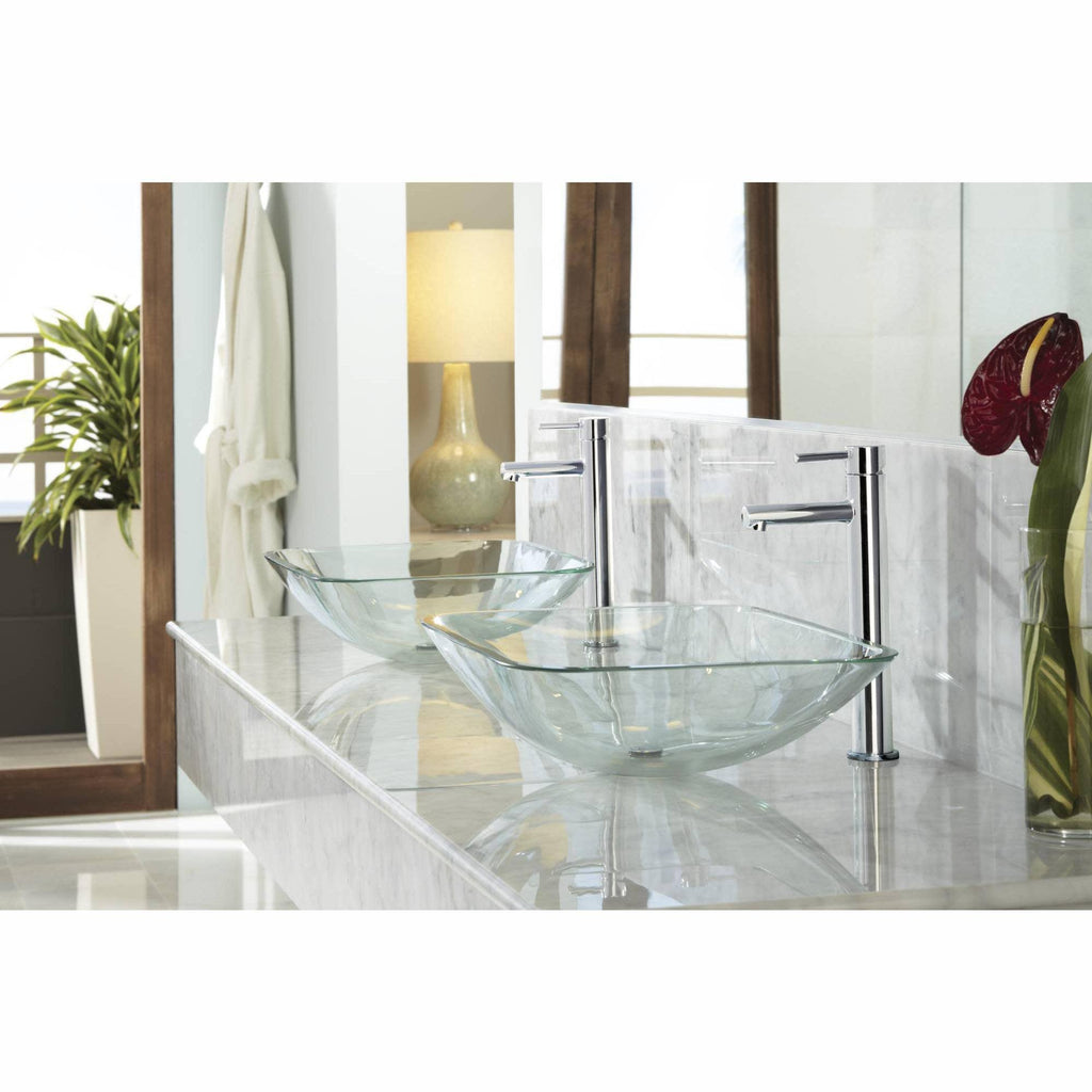 Brushed Gold Vessel Bathroom Faucet D334231