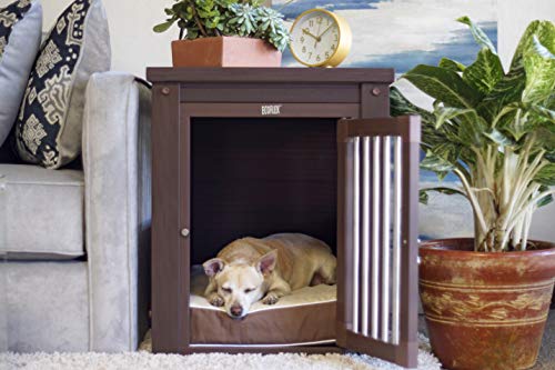 Espresso Pet Crate End Table M862