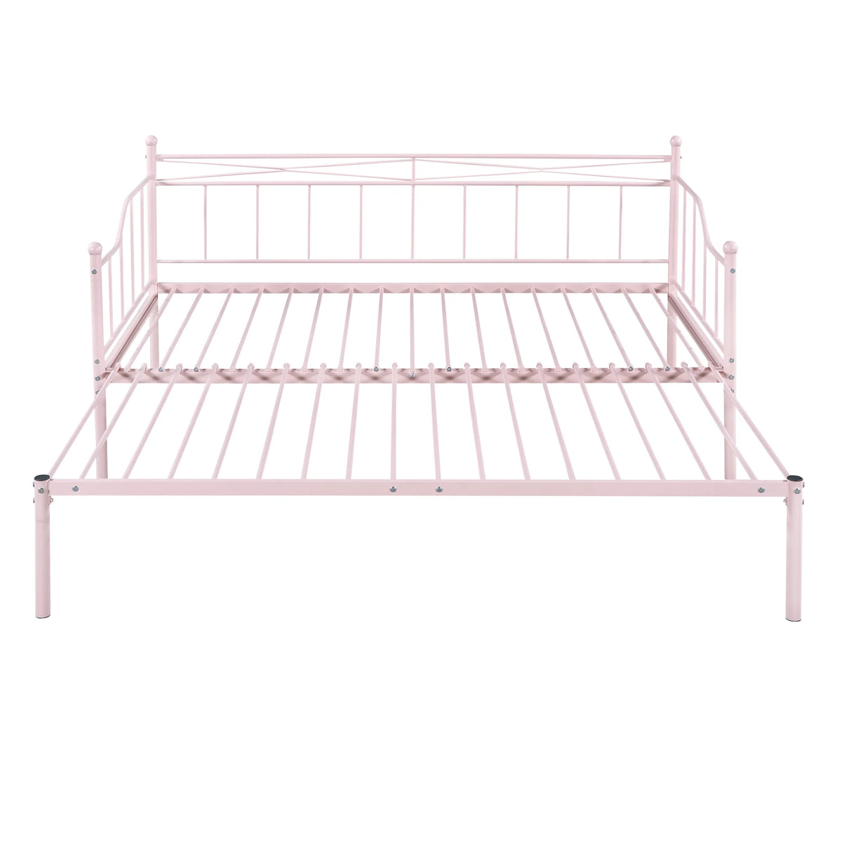 Twin Metal Daybed with Pull-out Trundle W789
