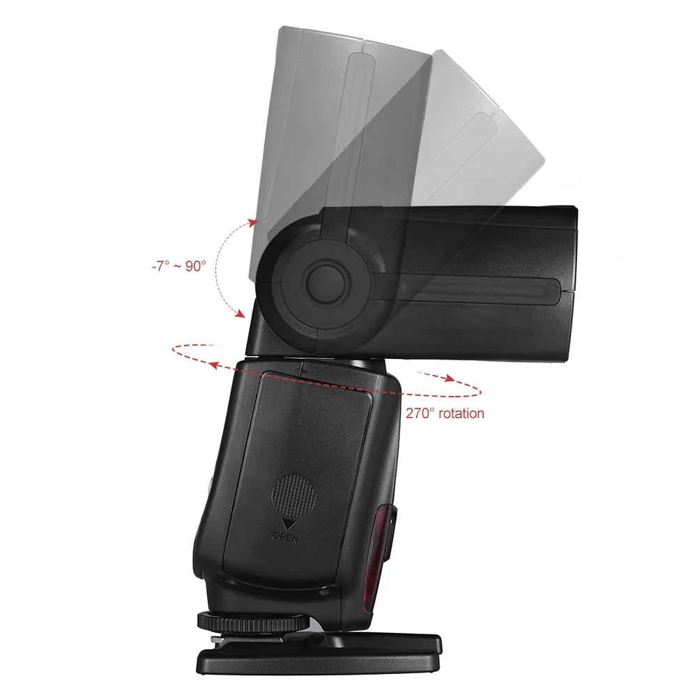 Wireless TTL Slave Flash Speedlite GN58 for Nikon DSLR I51880