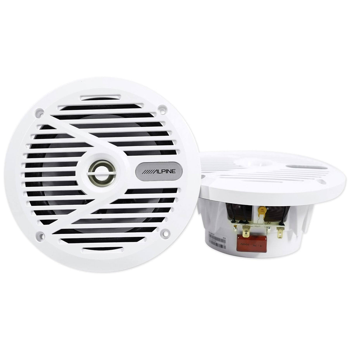 2-way Marine Speakers - Pair - White P4685