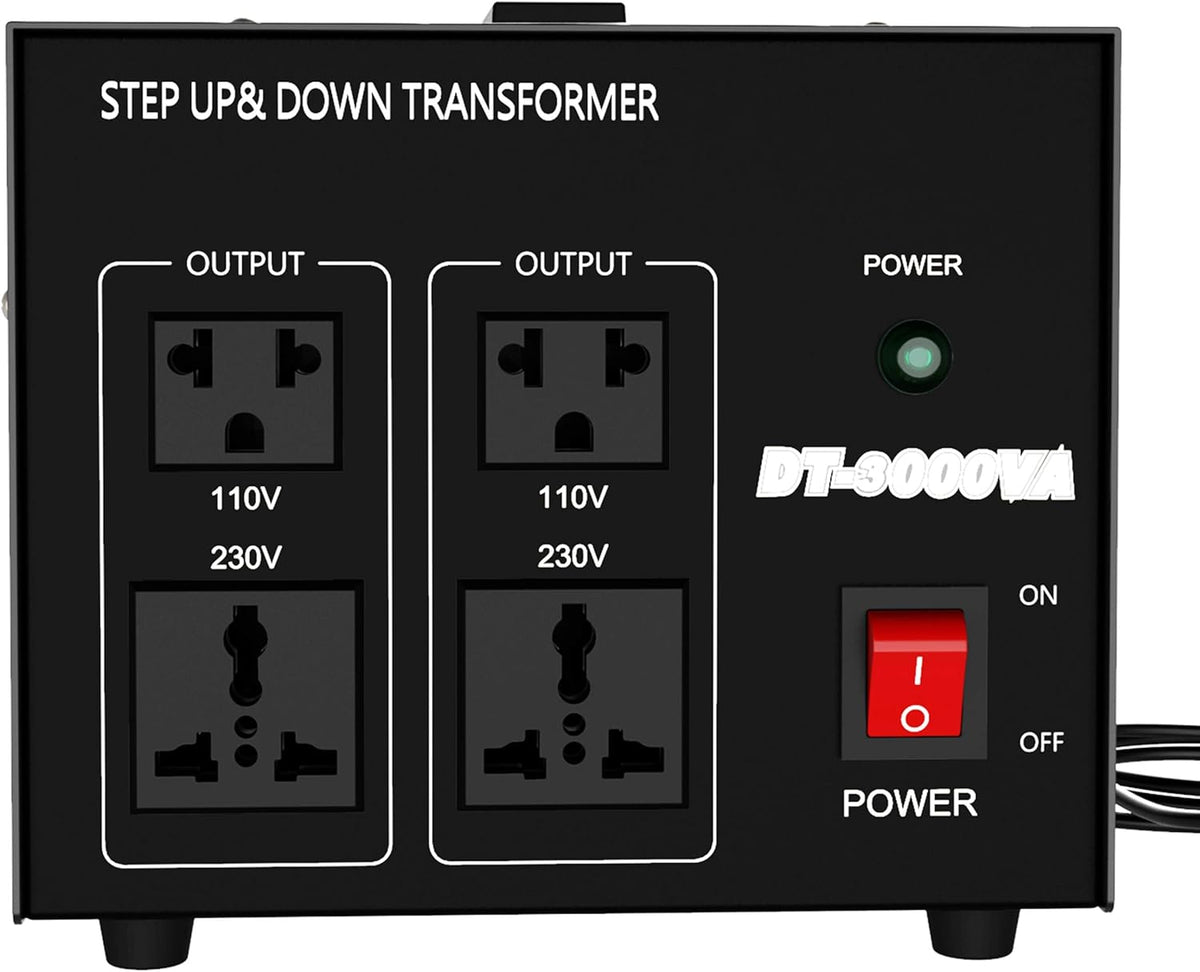 Voltage Converter 500 Watt Step Up & Down Transformer Pack of 2 Y3686