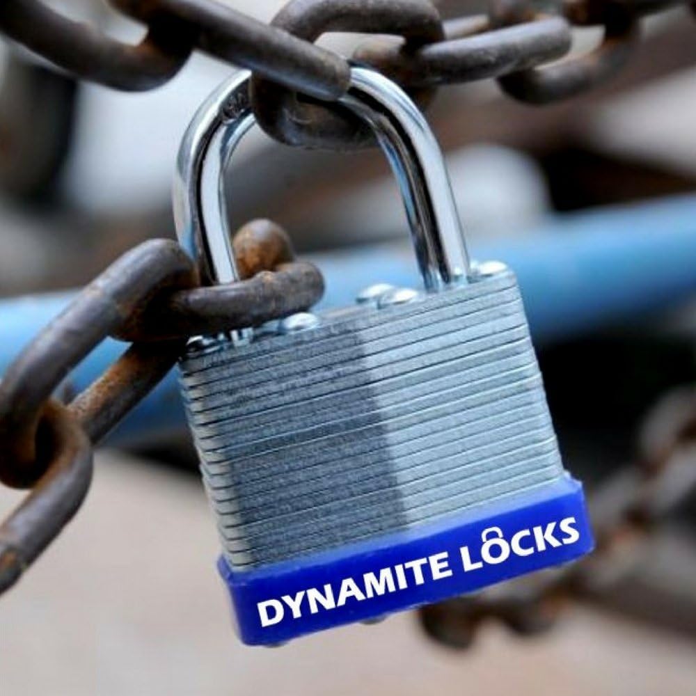 40 mm Laminated Steel Padlocks Keyed Alike Pack of 72 D48854