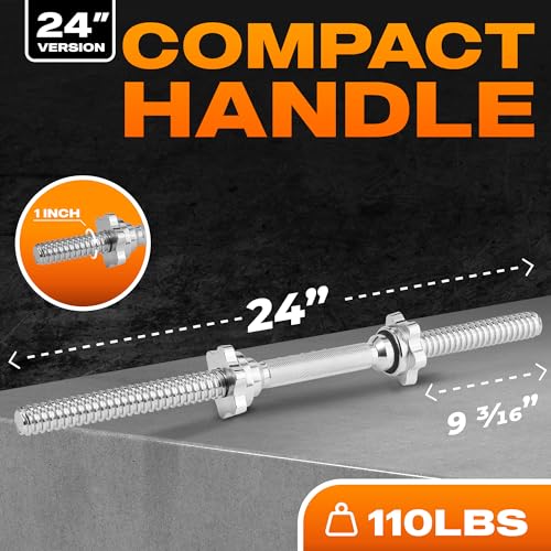 Pair of Threaded Dumbbell Handles E791976