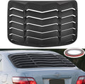 Rear Window Louver ABS Sun Shade Matte Black P8674