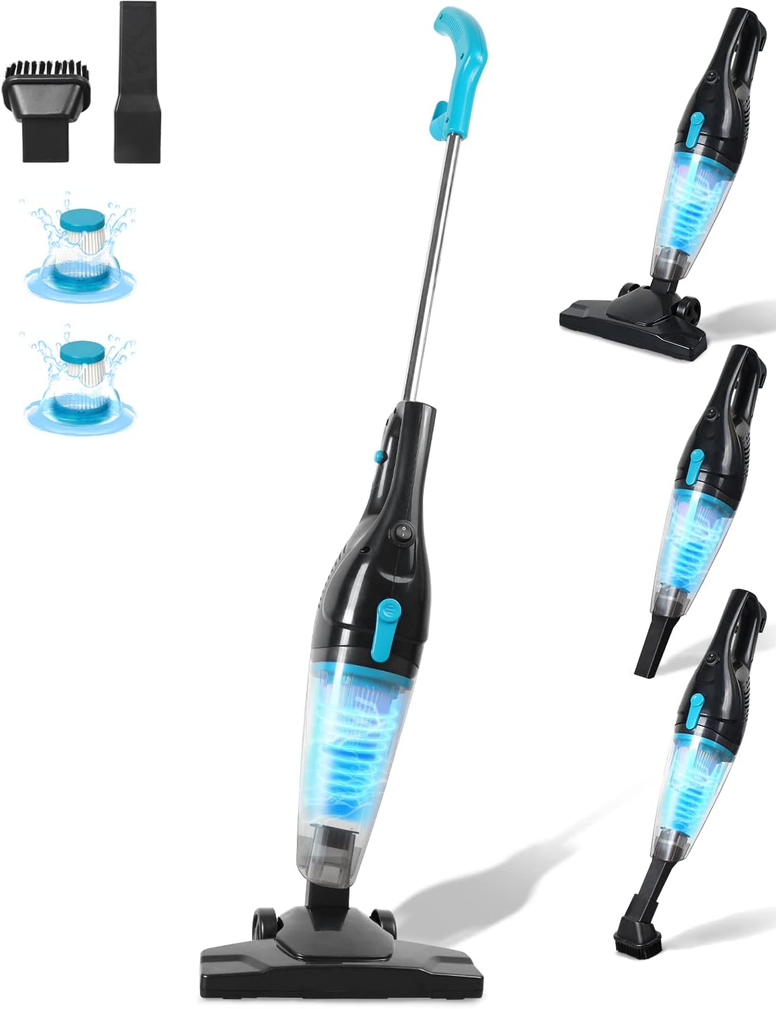 Cordless 4 in 1 Stick Vacuum with Detachable Battery D679140