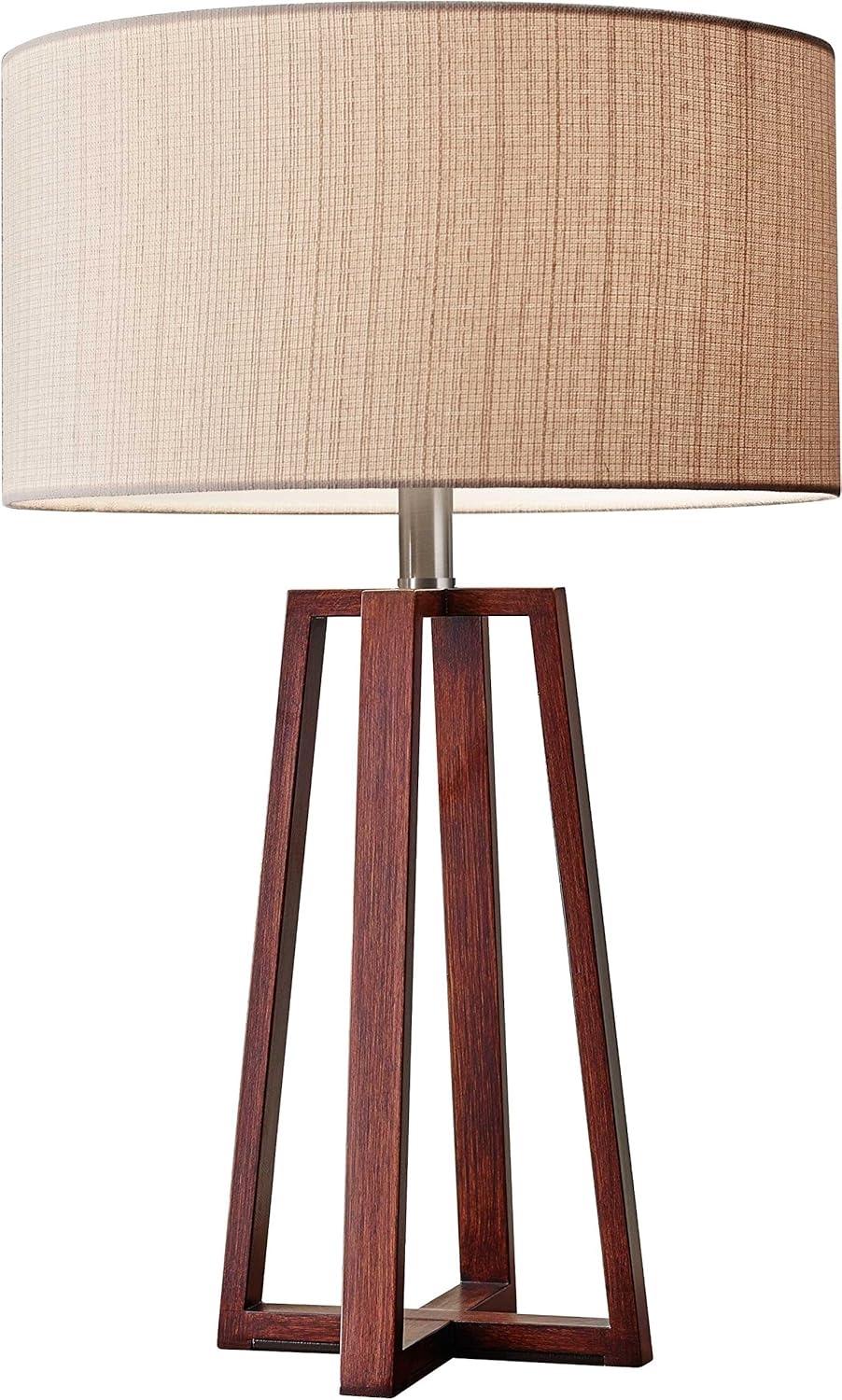 Walnut Birch Wood Floor Lamp R40512