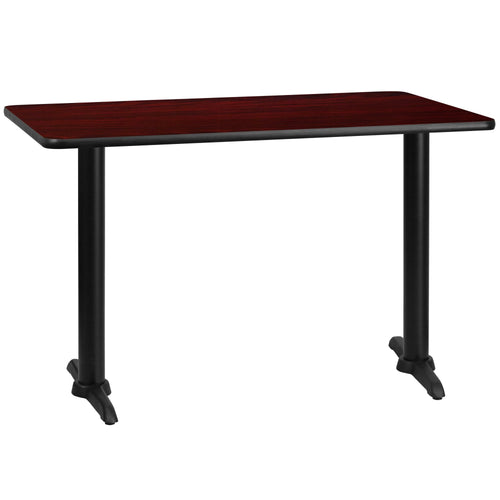 30'' x 48'' Rectangular Laminate Table Top with Table Height Bases H365