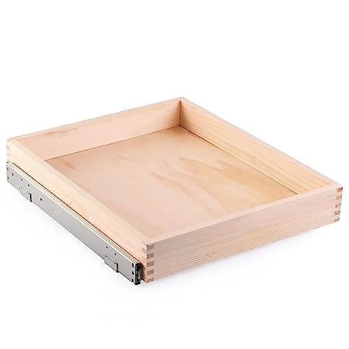 17”W x 21”D Soft Close Wood Drawer Storage Organizer U502
