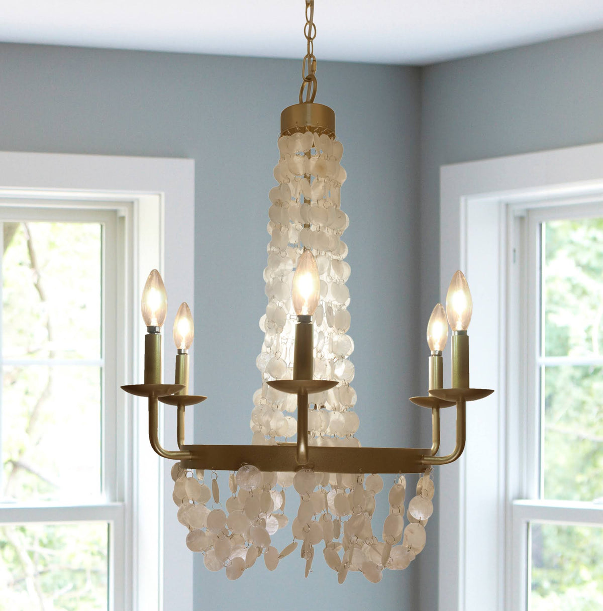 6 Arm Candelabra Chandelier H330856