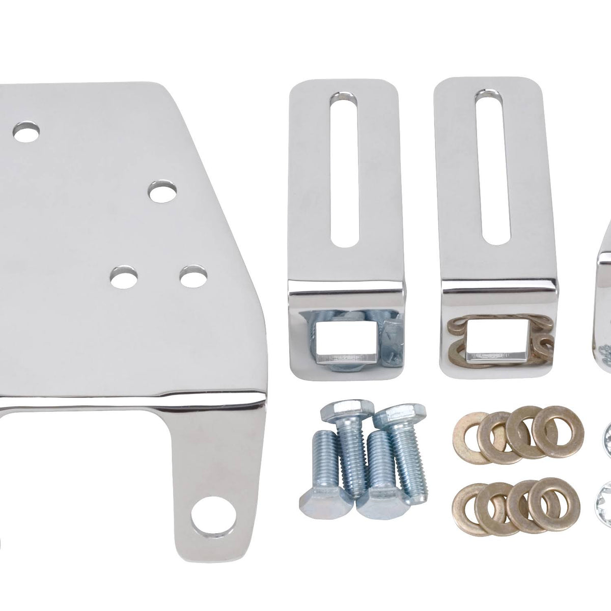 Chrome Carburetor Throttle Cable Bracket I179664
