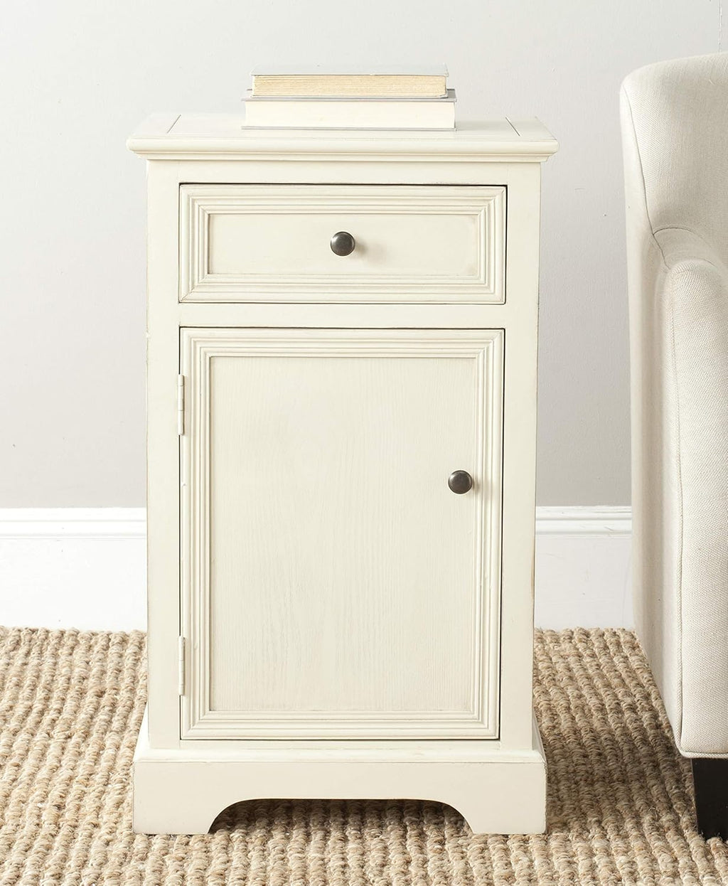French Grey End Table N91563