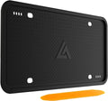Black Silicone License Plate Frame 2 Pack X751