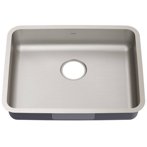 25 in. 16 Gauge Undermount Stainless Steel Single Bowl Kitchen Sink M44260