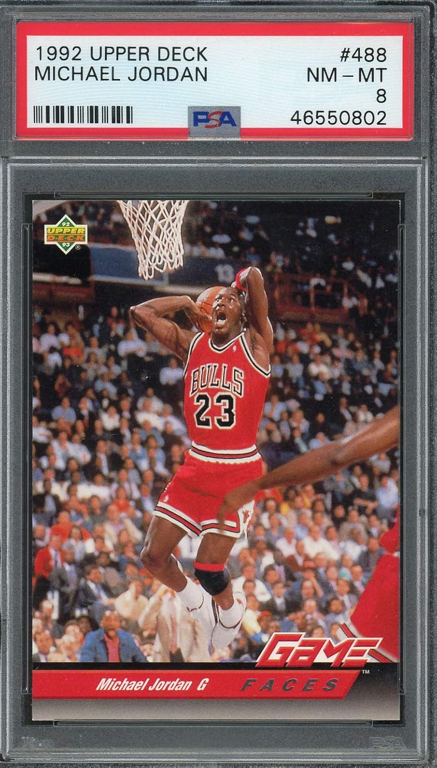 1992 Upper Deck Basketball Card #488 Graded PSA 8 S8798