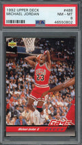 1992 Upper Deck Basketball Card #488 Graded PSA 8 S8798