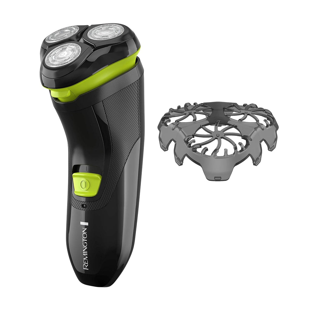 Black/Neon Green Rechargeable Rotary Shaver R8742